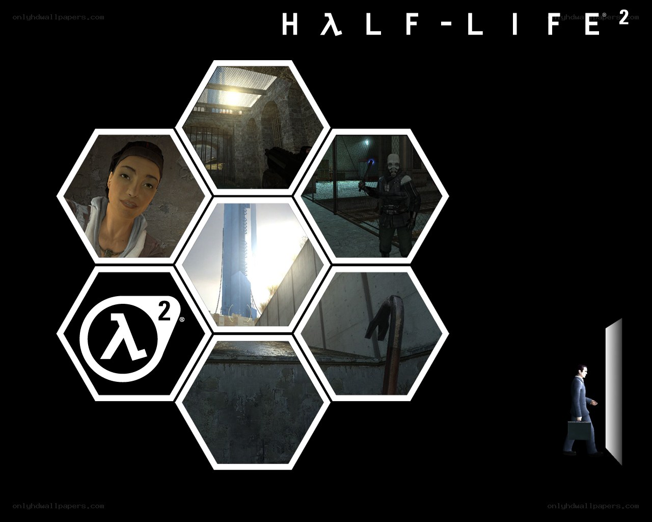 Half-Life 2 promotional collage