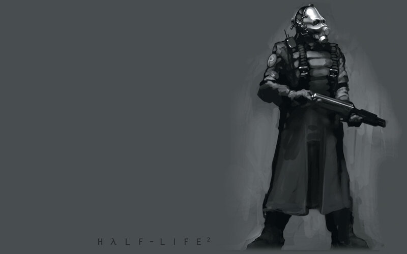 Half-Life 2 soldier concept art