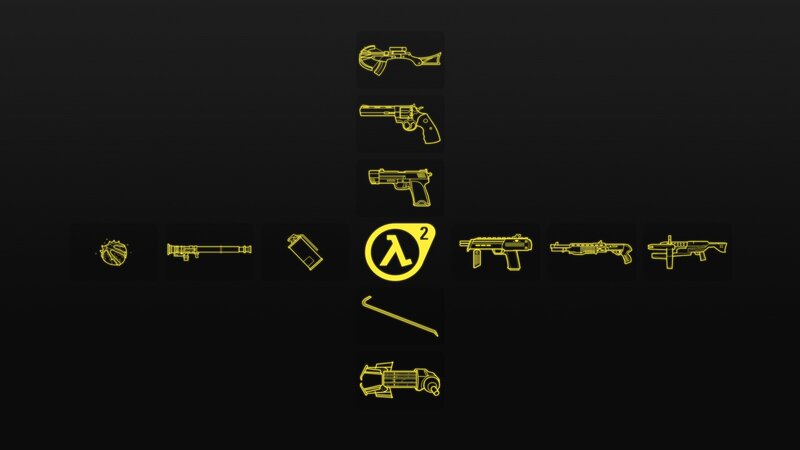 Half-Life 2 weapon icons