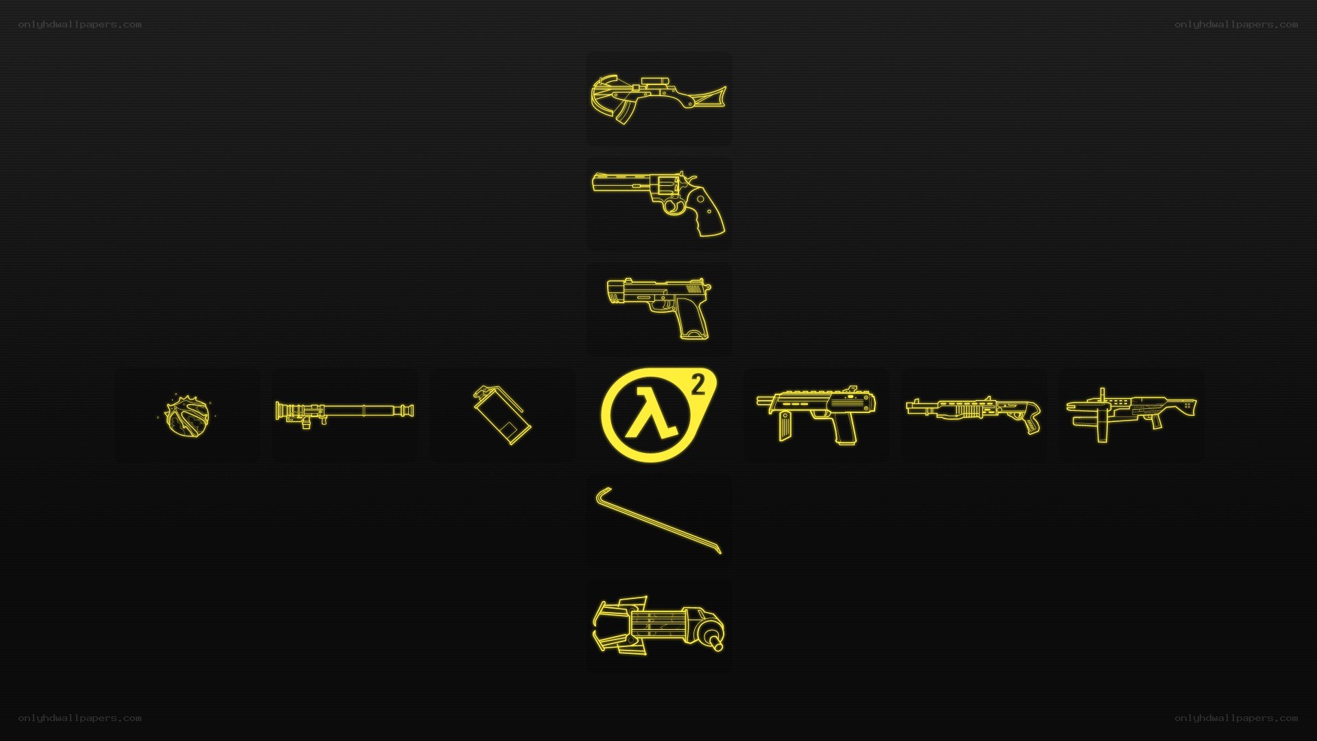 Half-Life 2 weapon icons