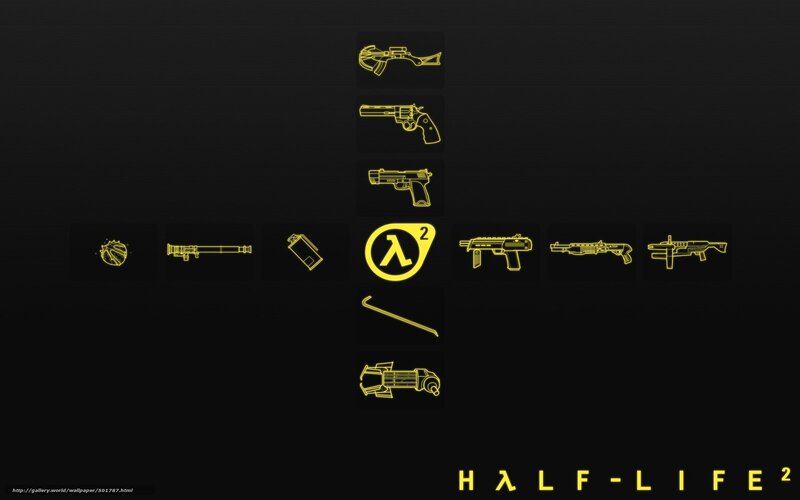 Half-Life 2 weapon icons