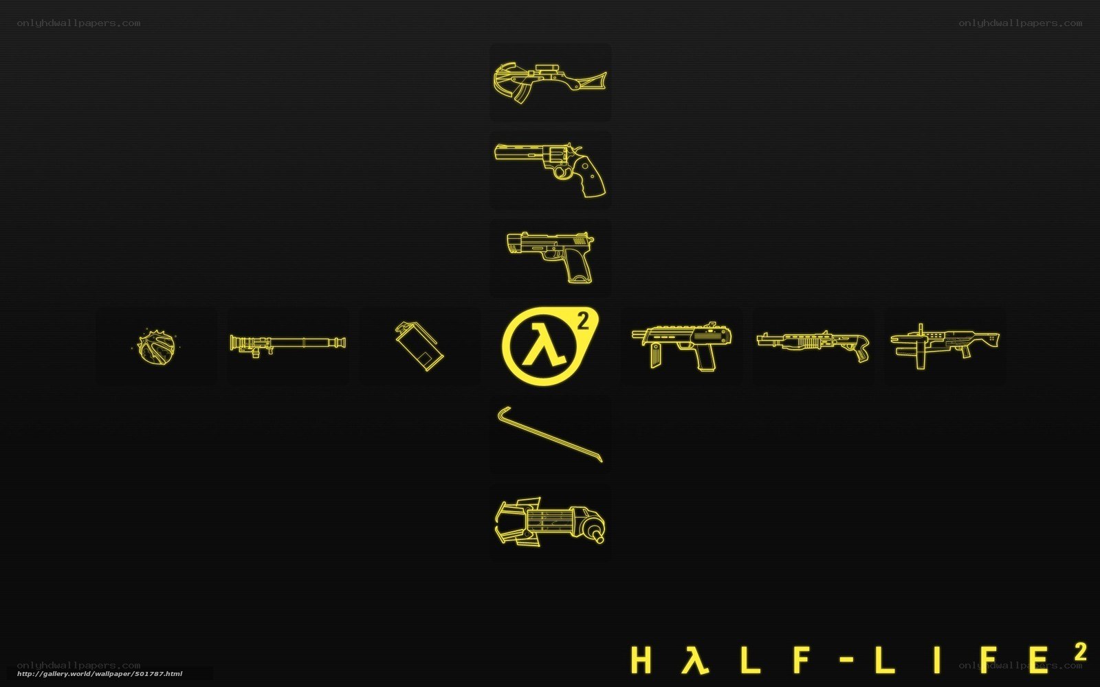 Half-Life 2 weapon icons