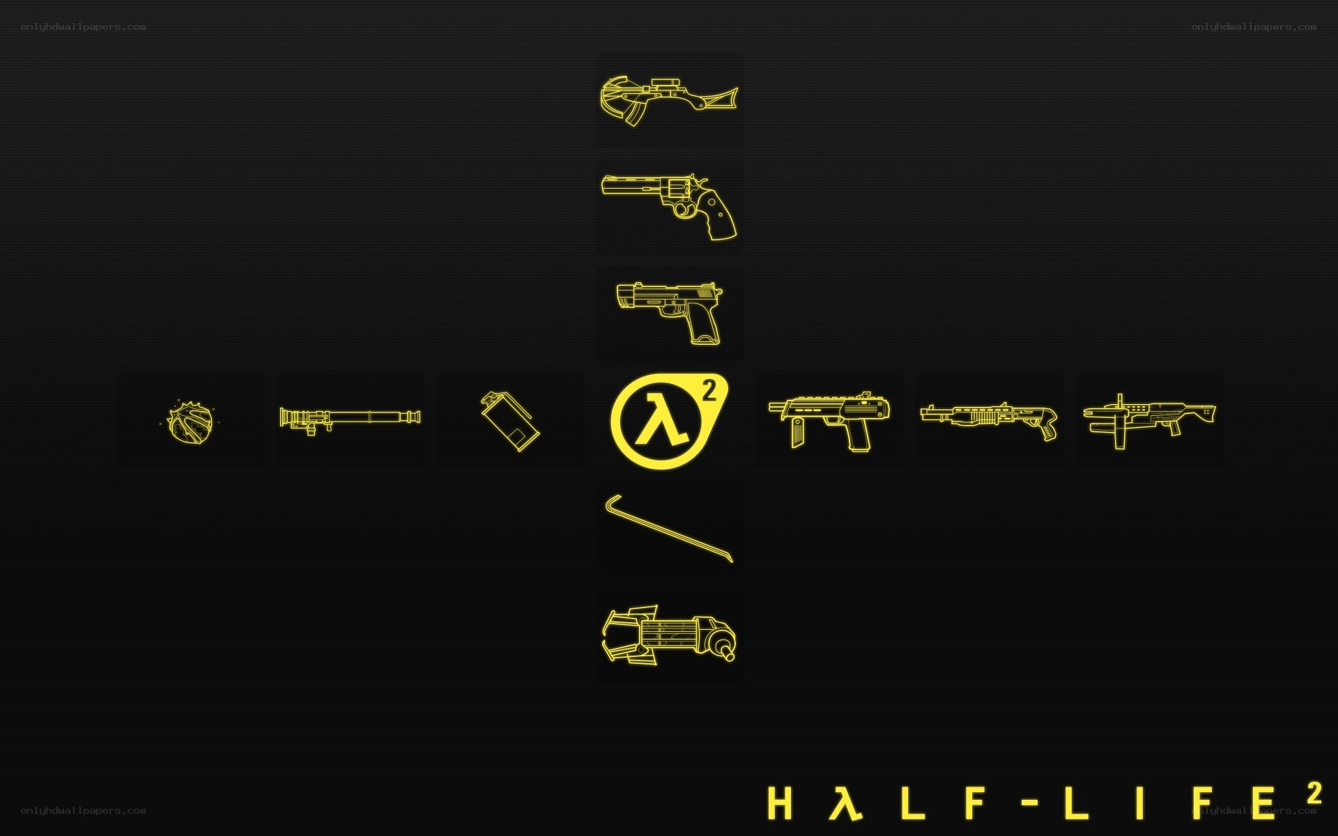 Half-Life 2 weapon selection