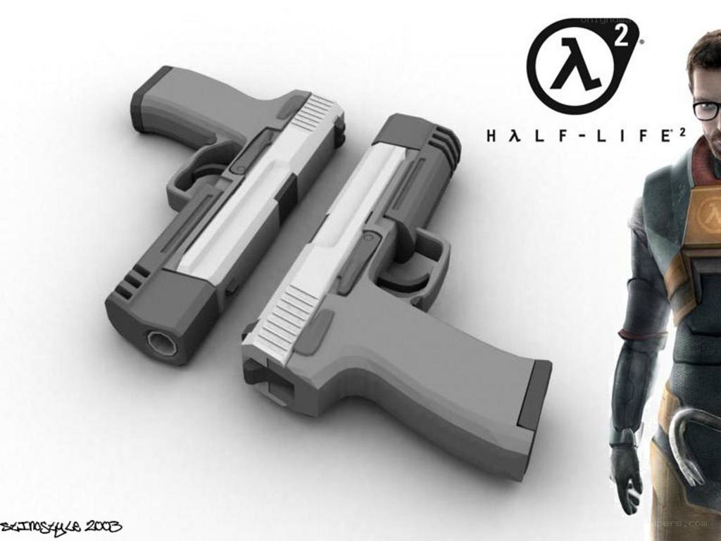 Half-Life 2 weapons and character