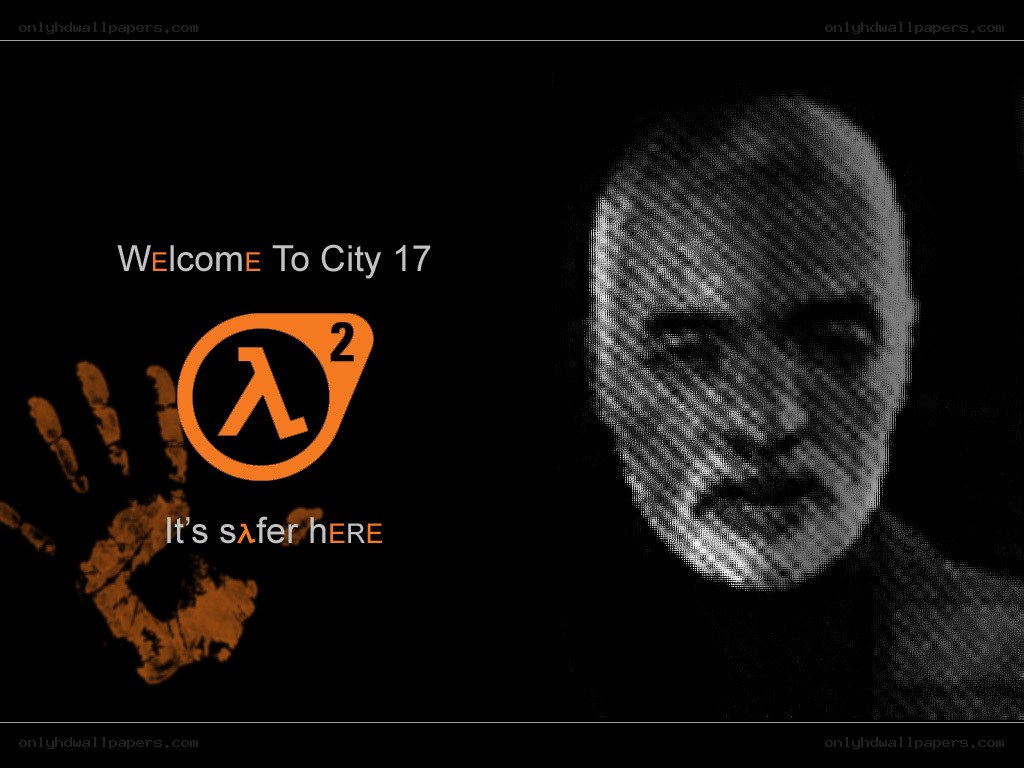 Half-Life 2 welcome screen