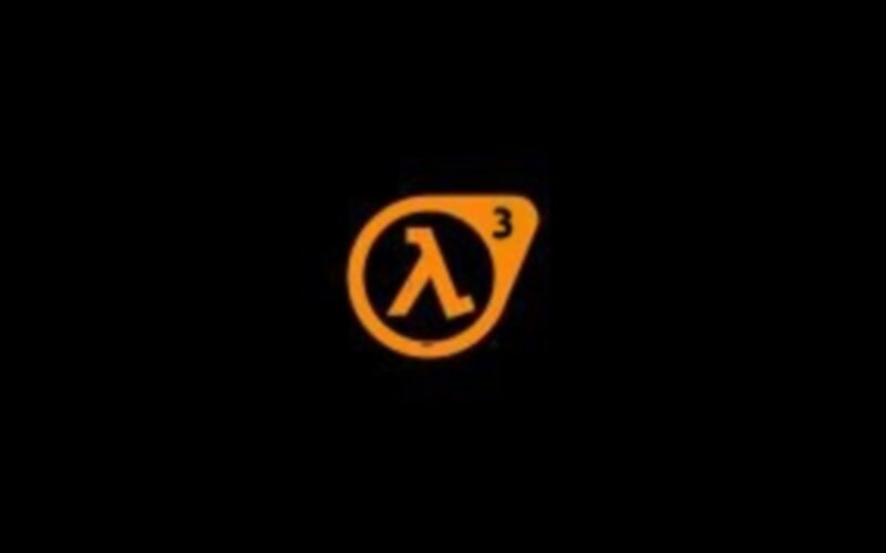 Half-Life 3 Logo — Black