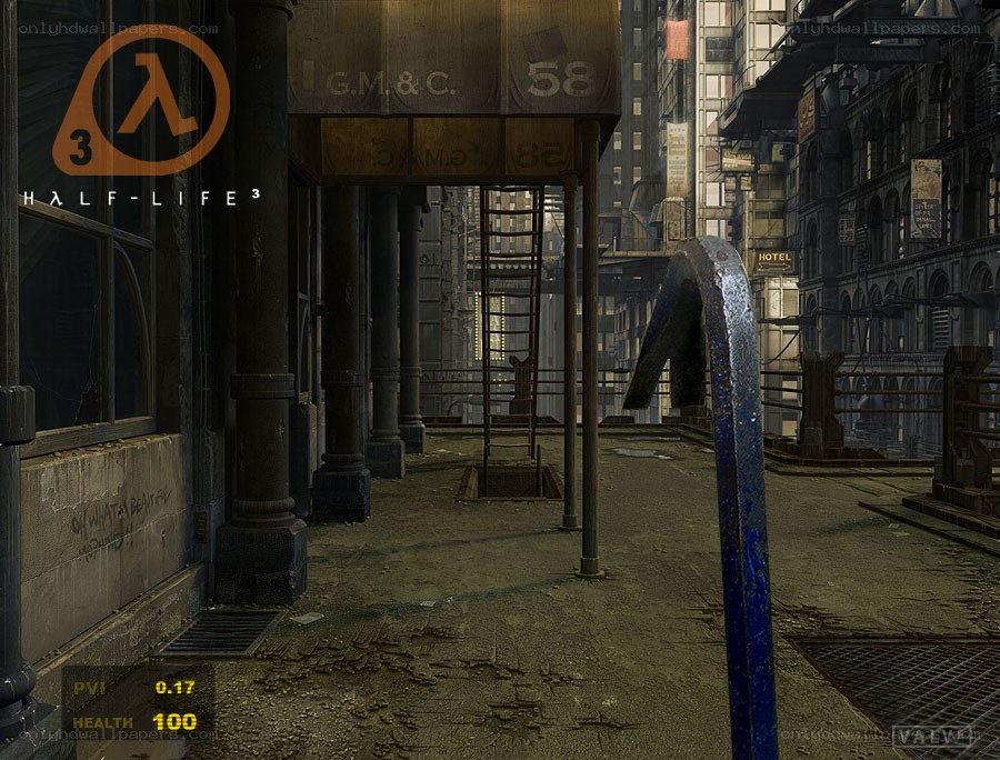 Half-Life 3 title screen