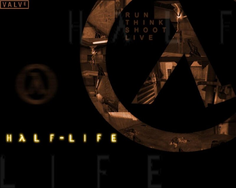 Half-Life game title screen