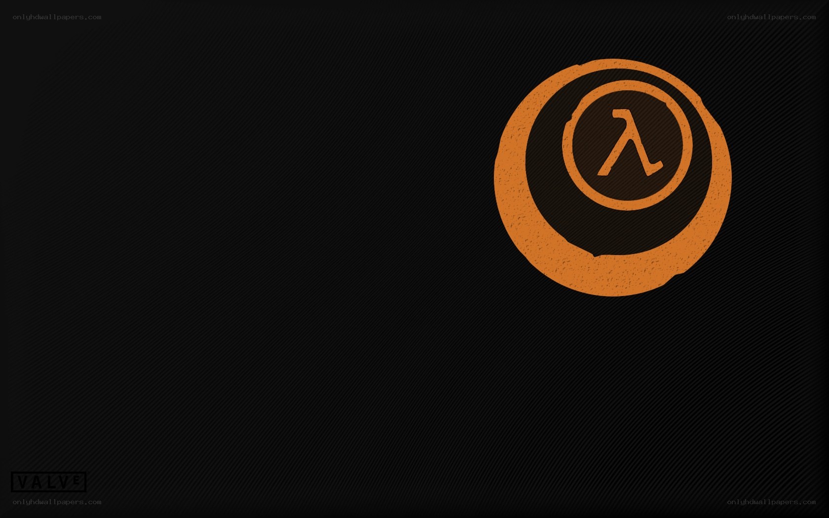 Half-Life logo wallpaper
