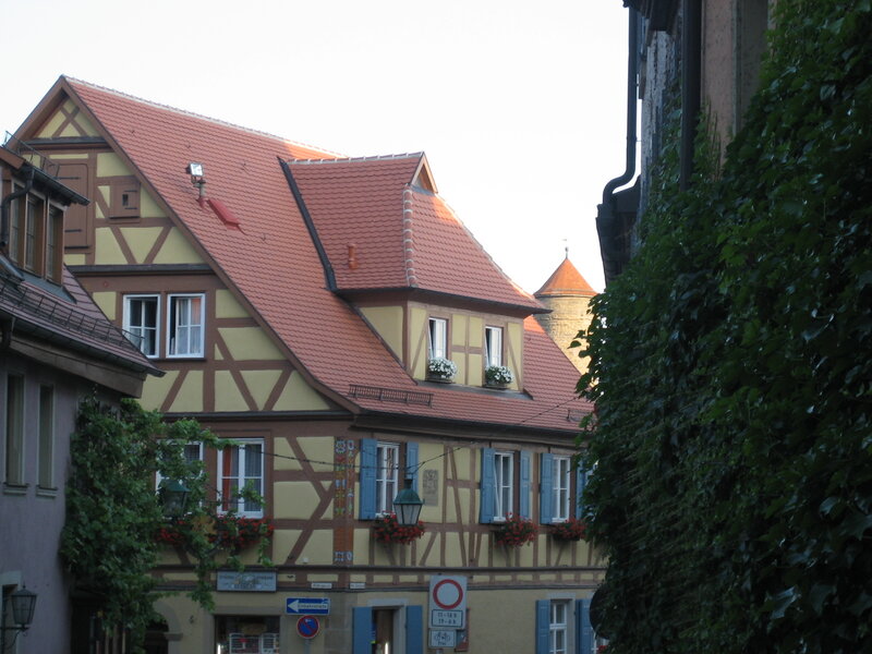 Half-timbered House — Yellow