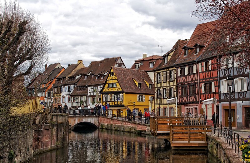 Half-timbered Houses — Brown, Calm