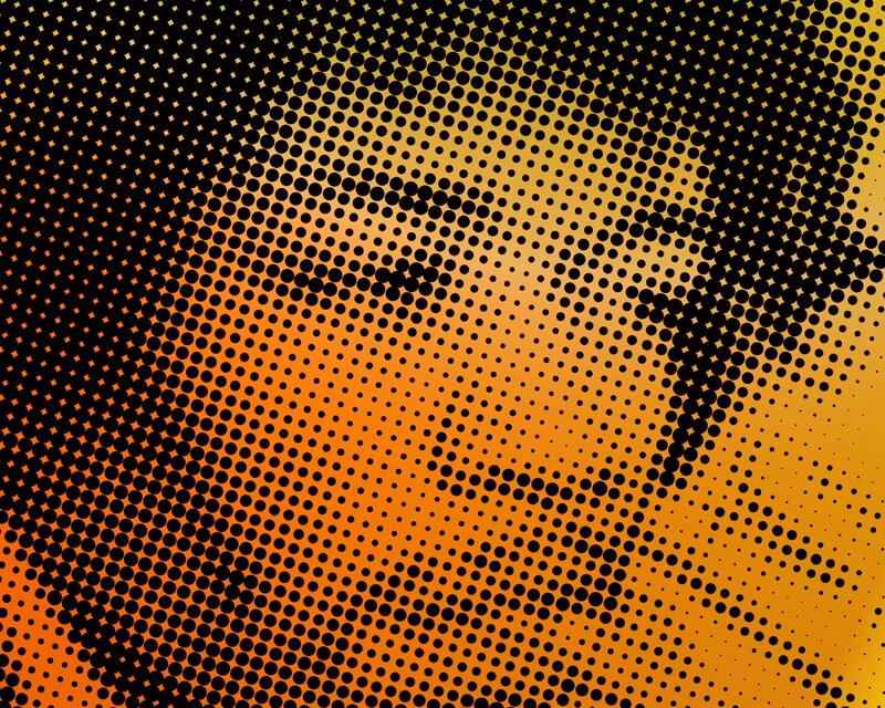 Halftone Dot Pattern