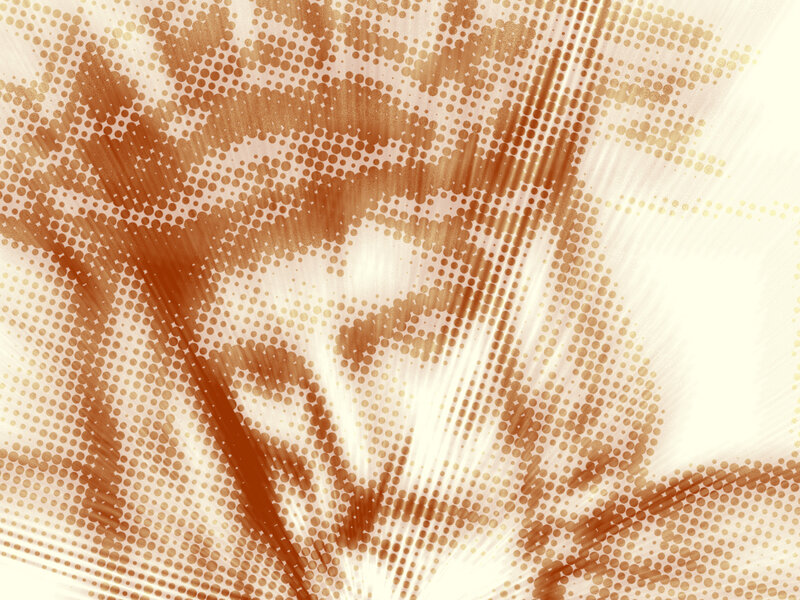 halftone pattern with light burst