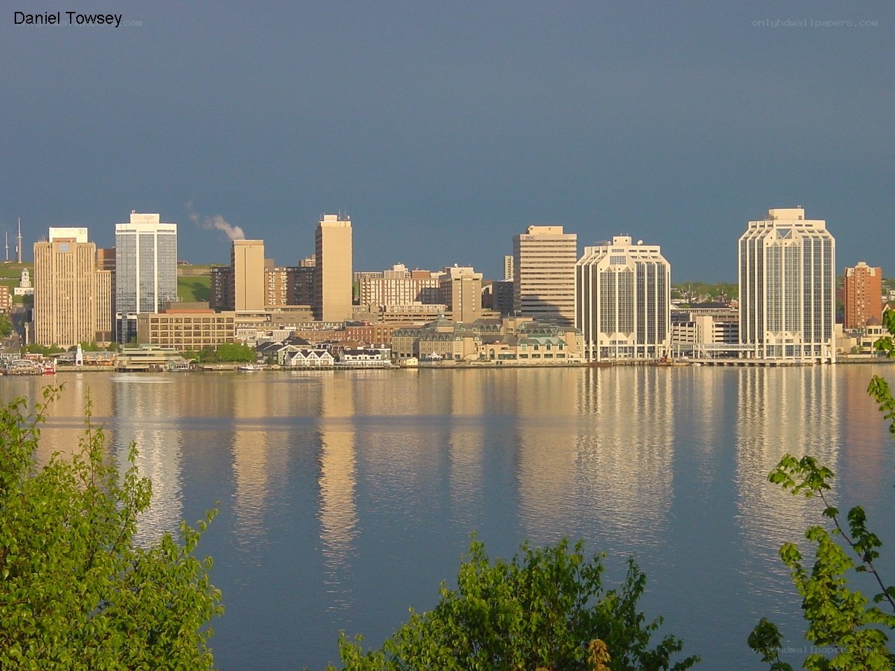 Halifax skyline across the harbor