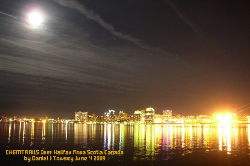 Halifax skyline at night