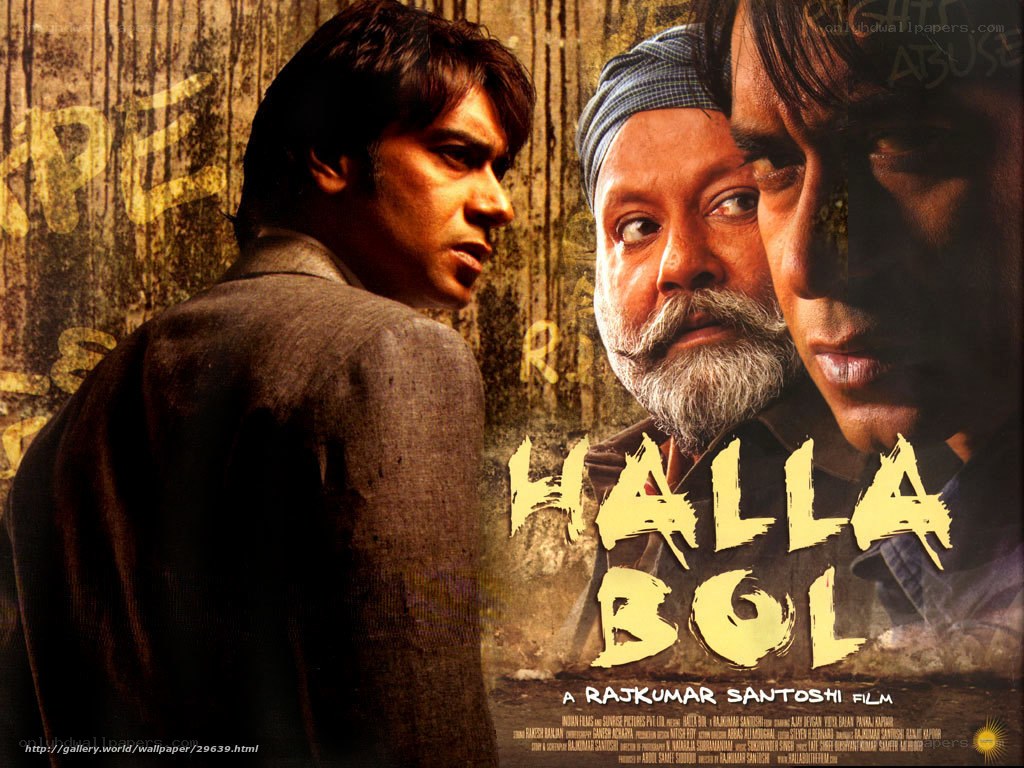 Halla Bol movie poster