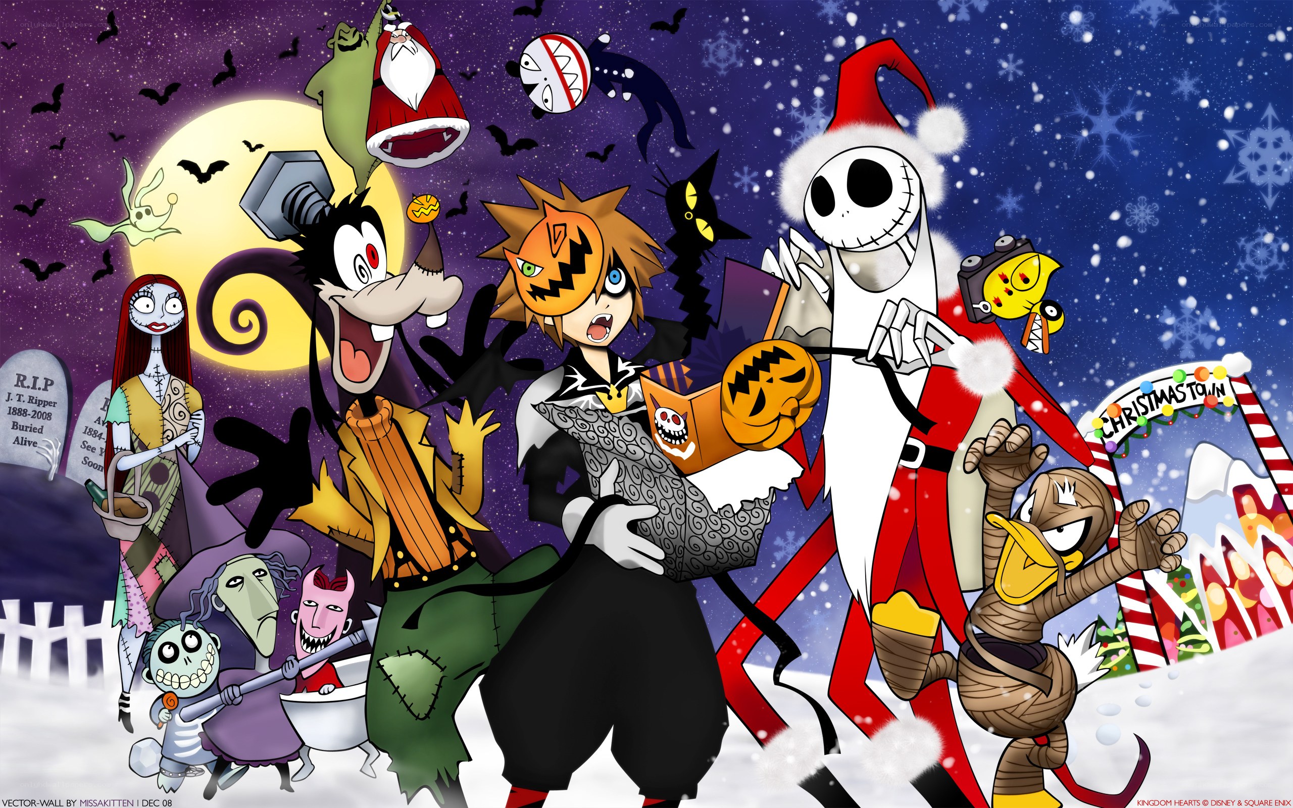 Halloween and Christmas crossover