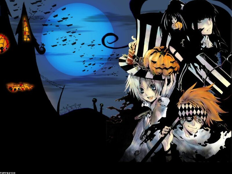 Halloween anime characters
