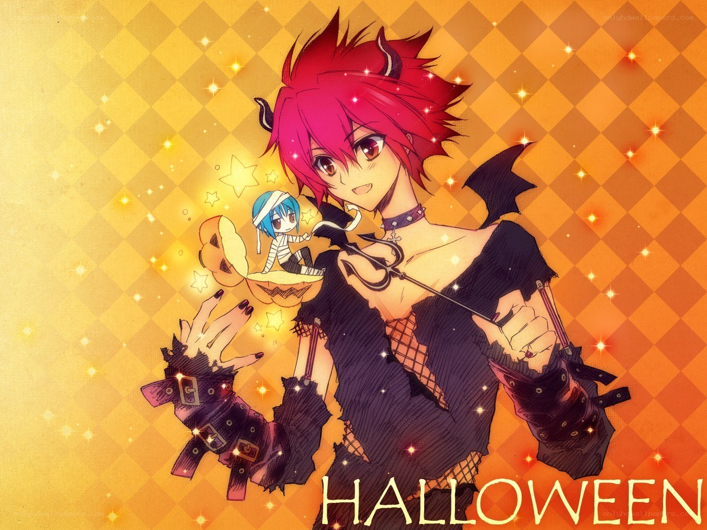 Halloween anime characters
