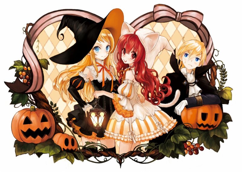 Halloween anime characters