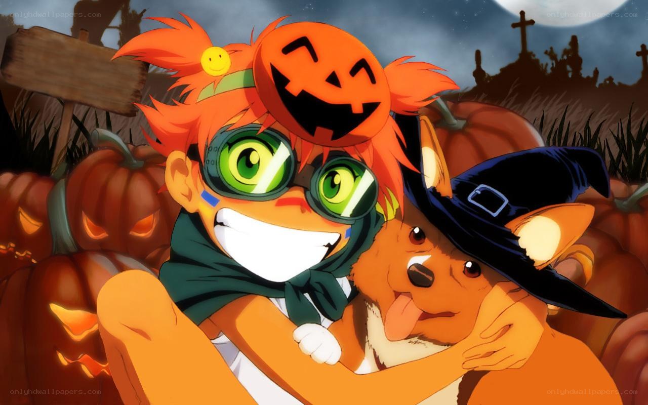 Halloween anime characters
