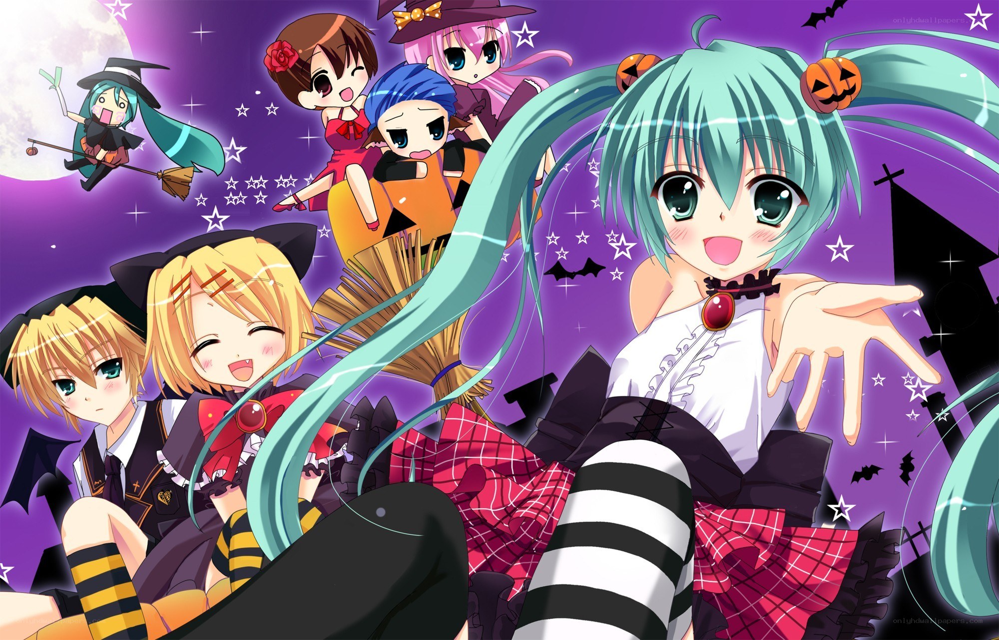 Halloween anime characters