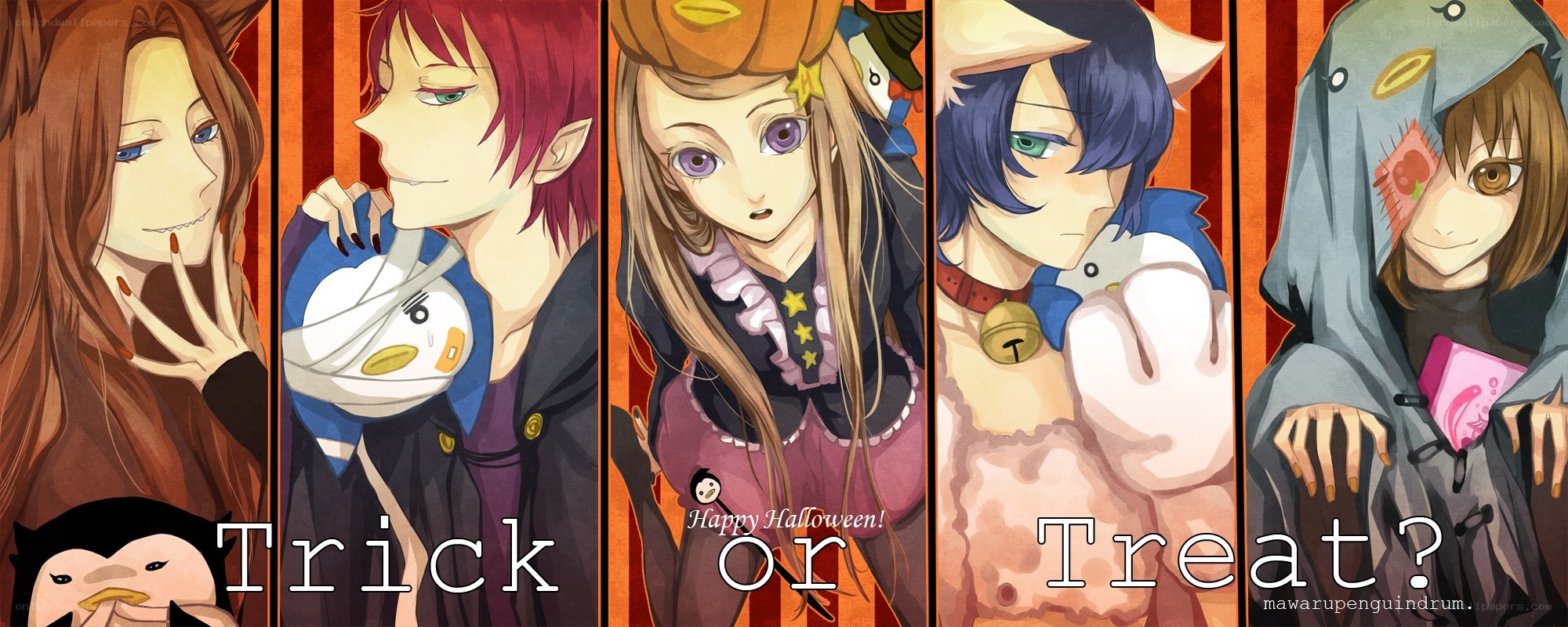 Halloween anime characters