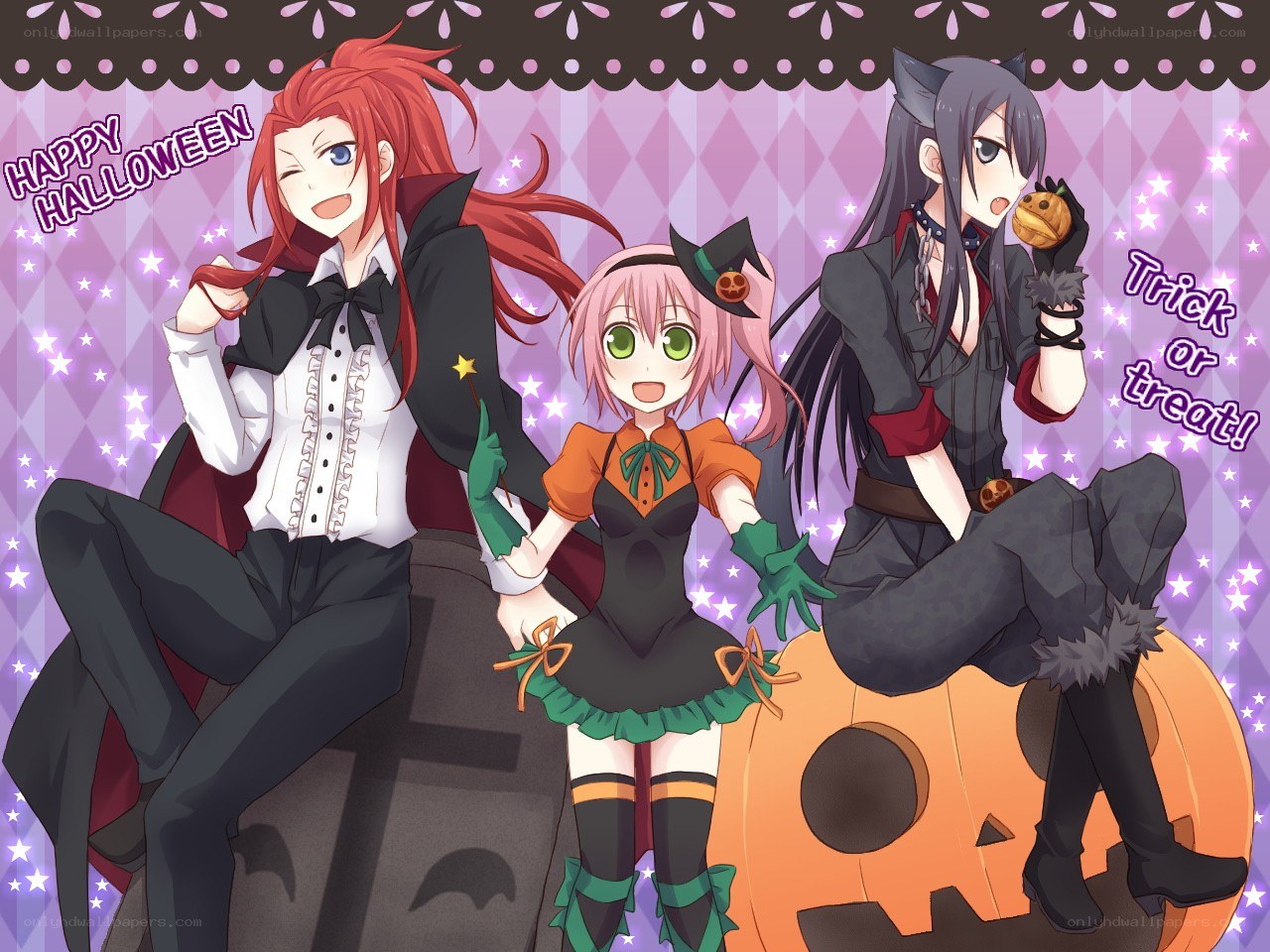 Halloween anime characters