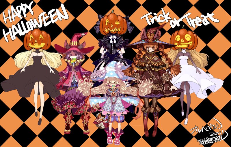 Halloween anime characters