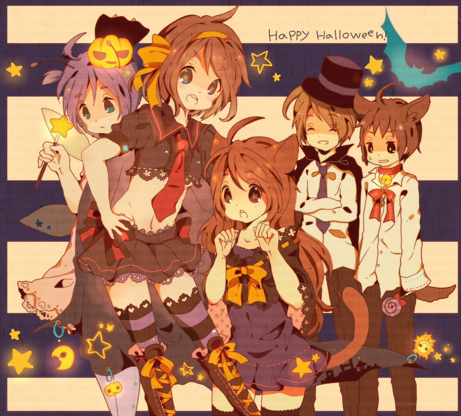 Halloween anime characters