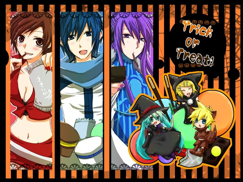 Halloween anime characters