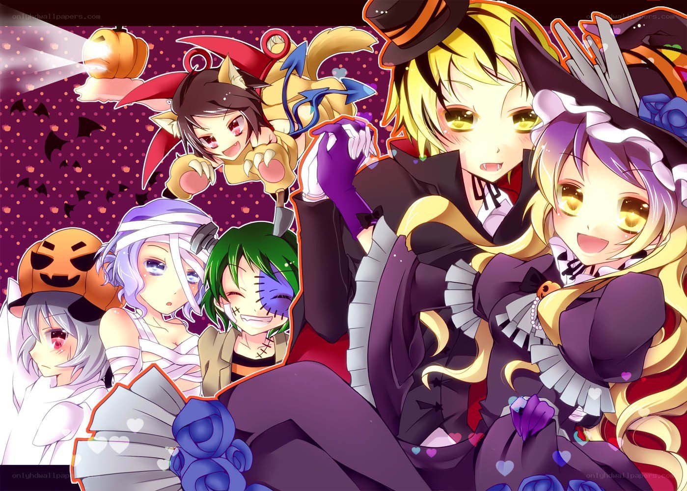 Halloween anime characters