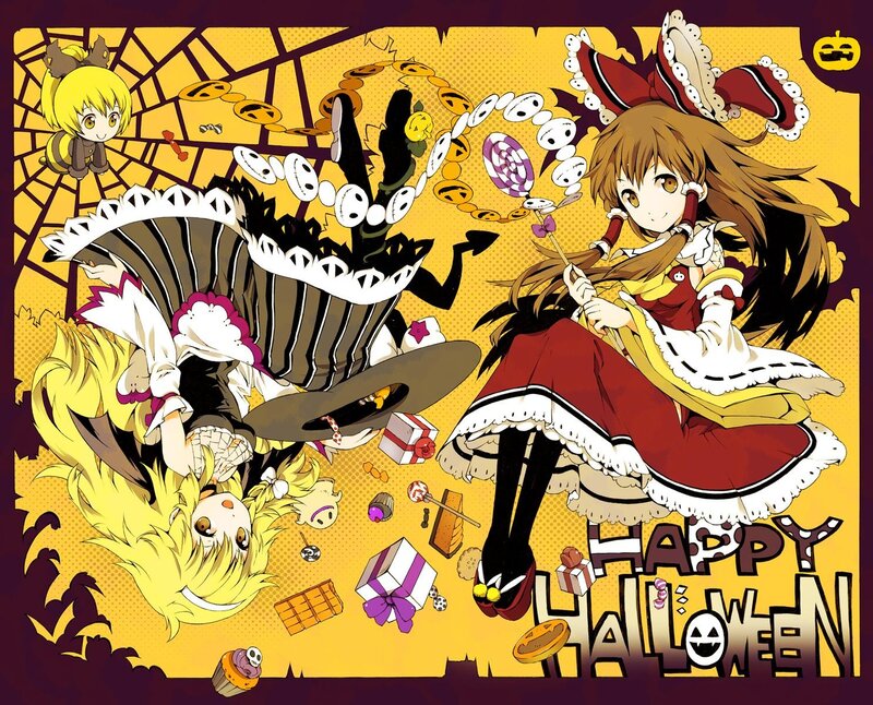 Halloween anime characters