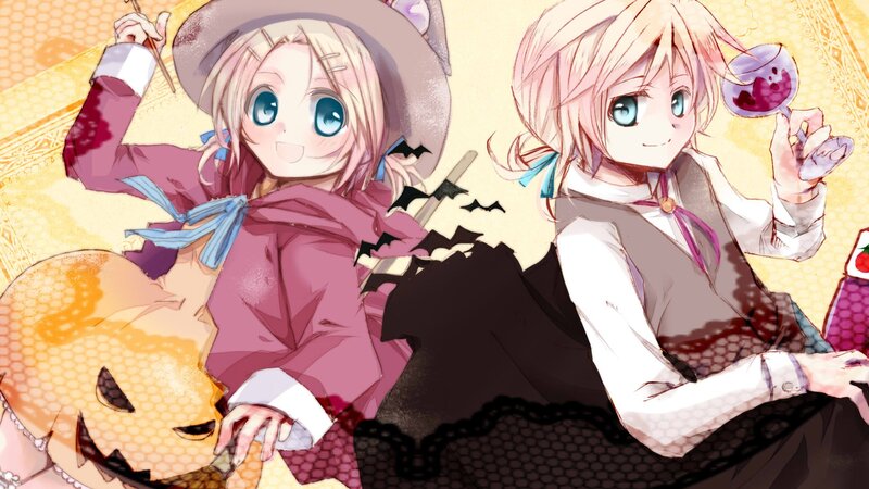 Halloween anime characters