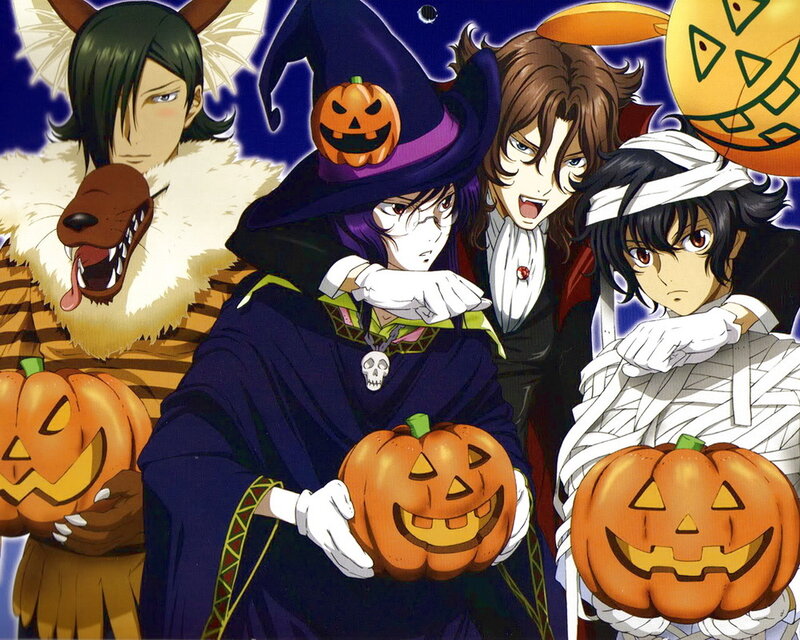 Halloween anime characters