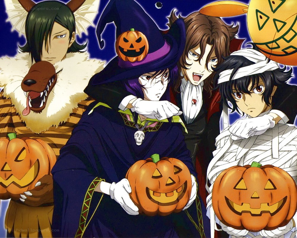 Halloween anime characters