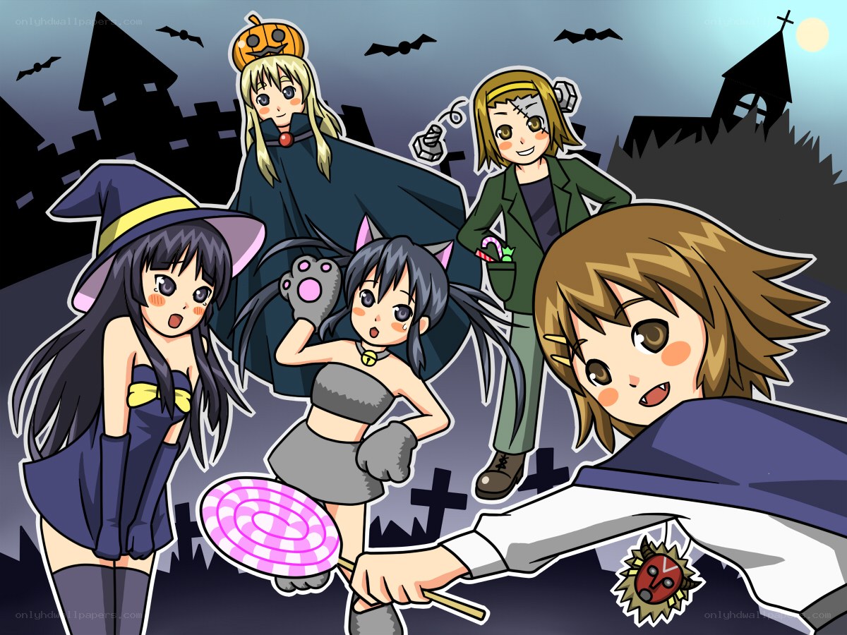 Halloween anime characters