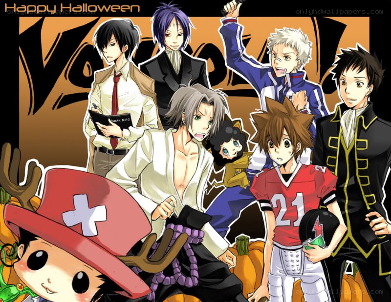 Halloween anime characters
