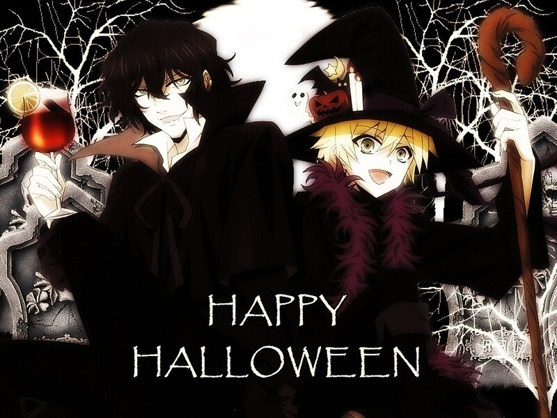 Halloween anime characters
