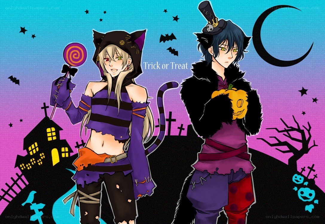 Halloween anime characters