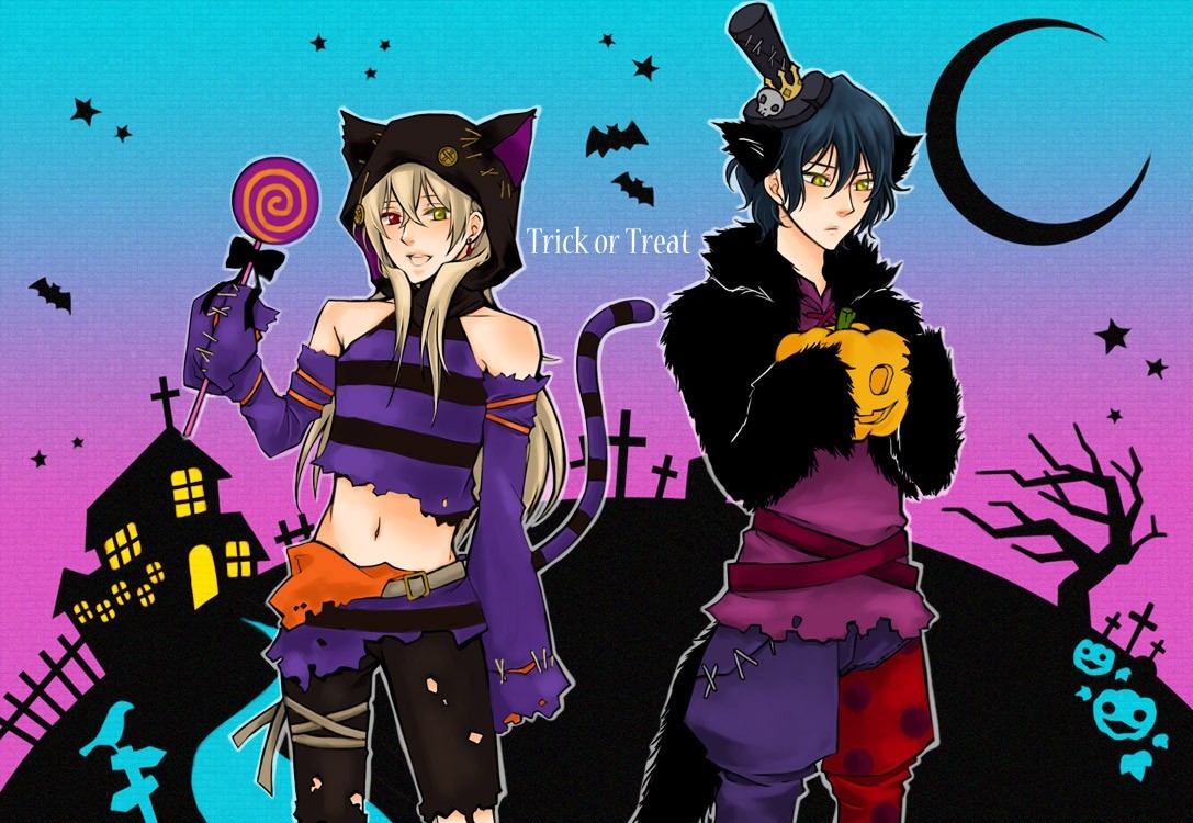Halloween anime characters