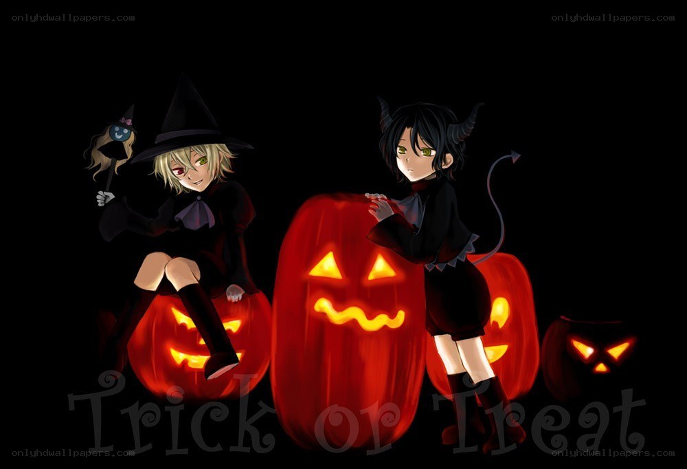 Halloween anime characters