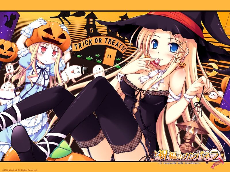 Halloween anime girls