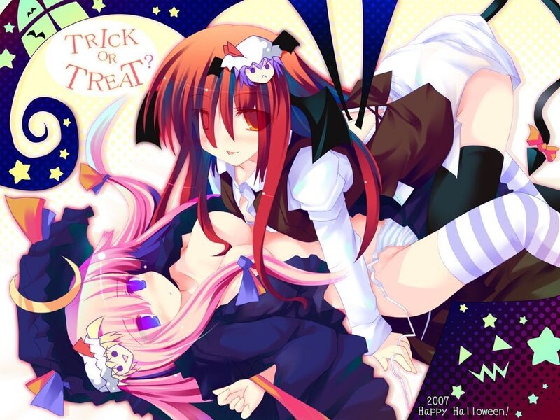 Halloween anime girls
