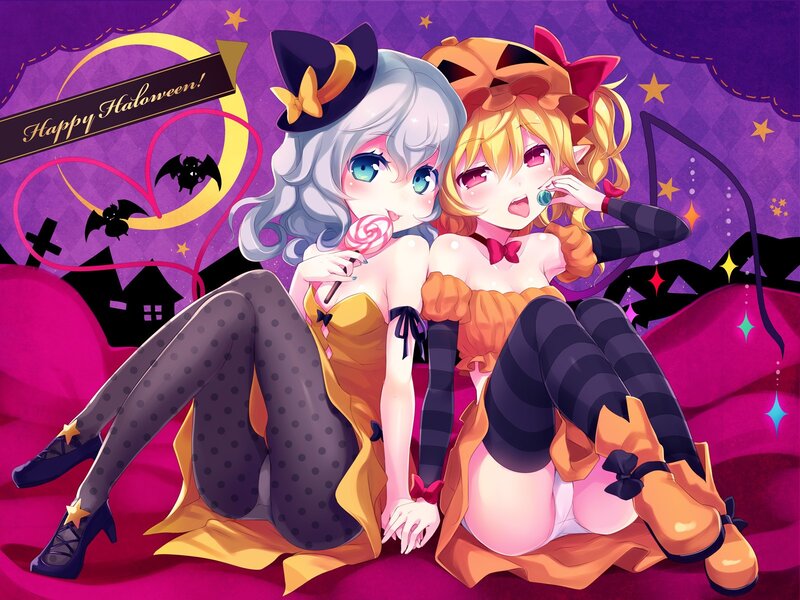Halloween anime girls