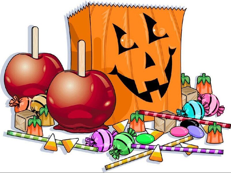 Halloween candy and treats