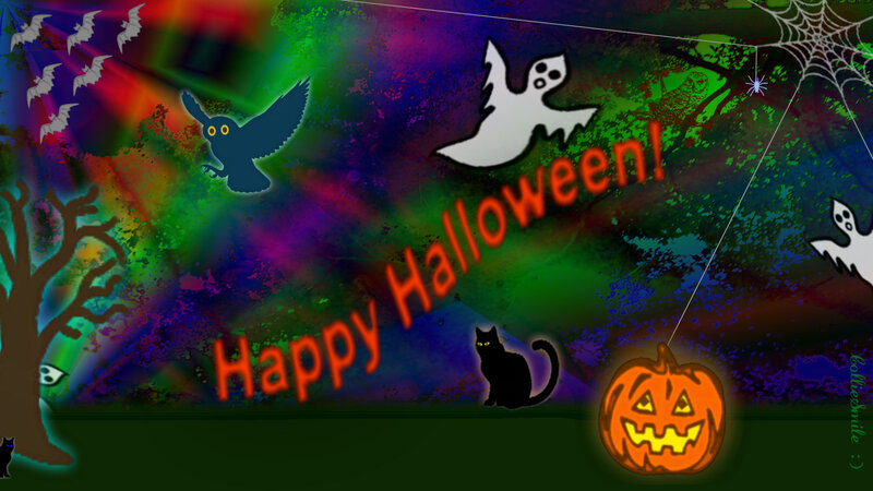 Halloween Celebration — Green