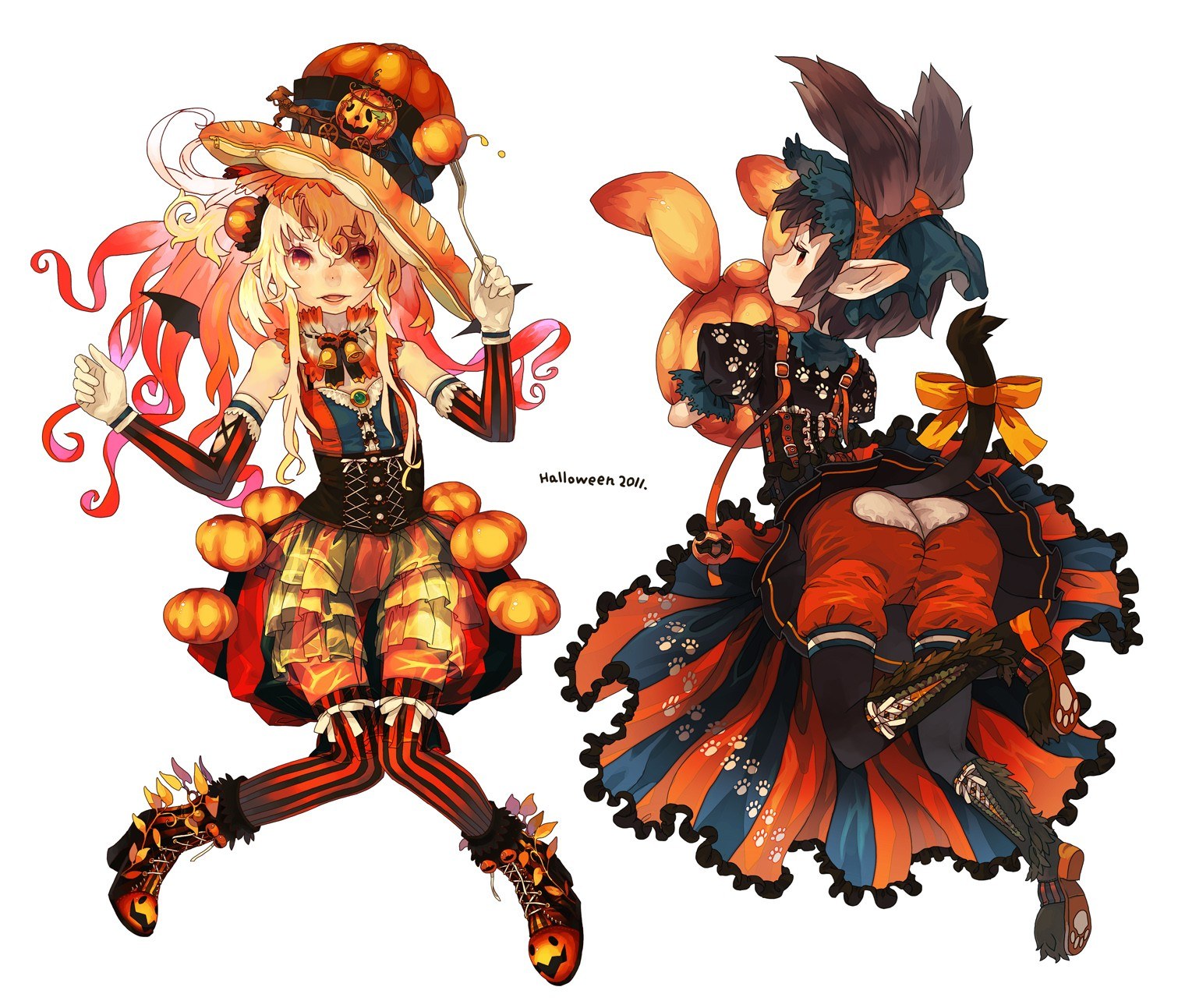 Halloween character designs