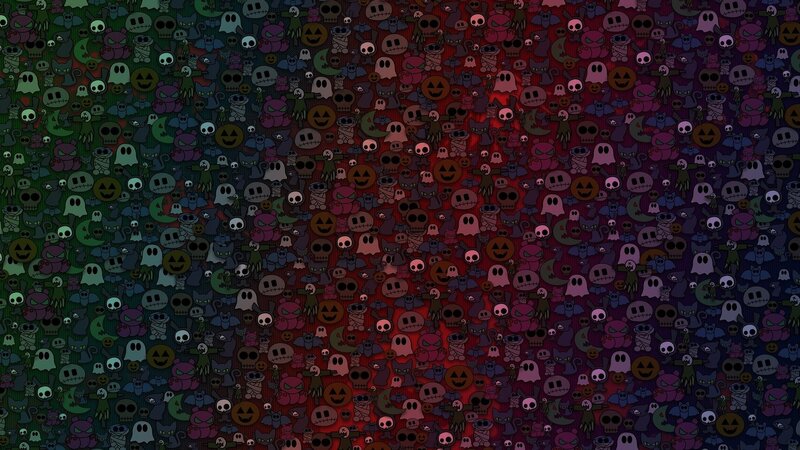Halloween character pattern