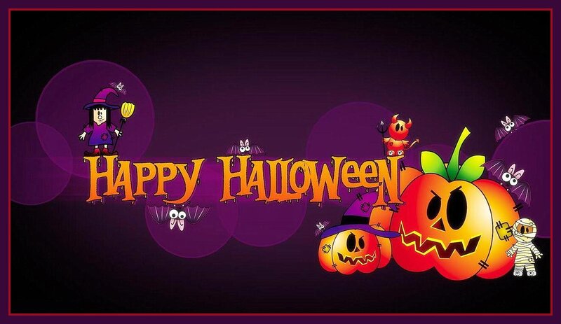 Halloween Characters and Pumpkins